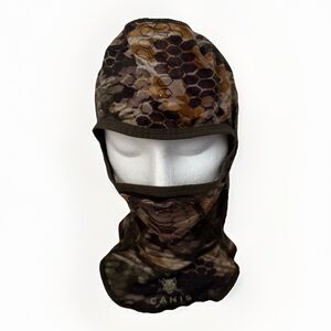 Canis Merino Storm Balaclava in the Mandra wood camouflage Hunting Warm Snow